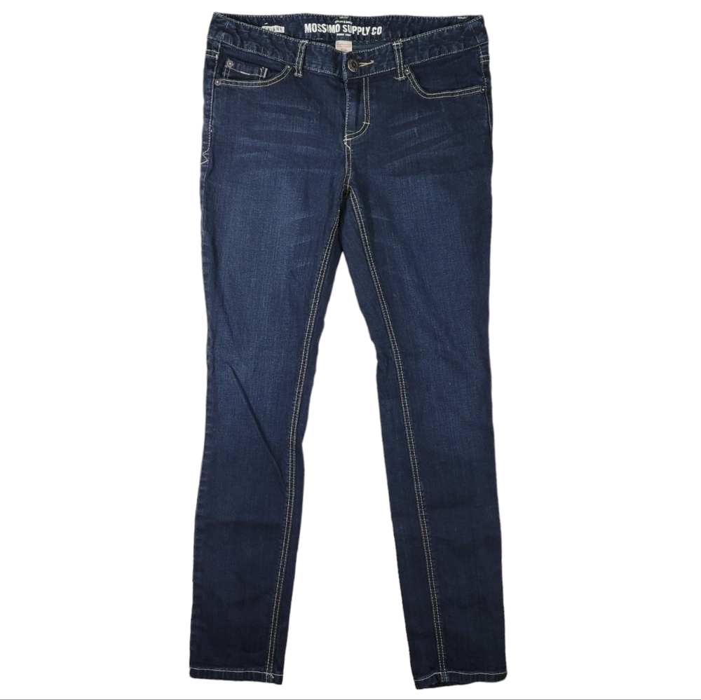 Mossimo Supply‎ Co Dark Wash Skinny Jeans Fit 6